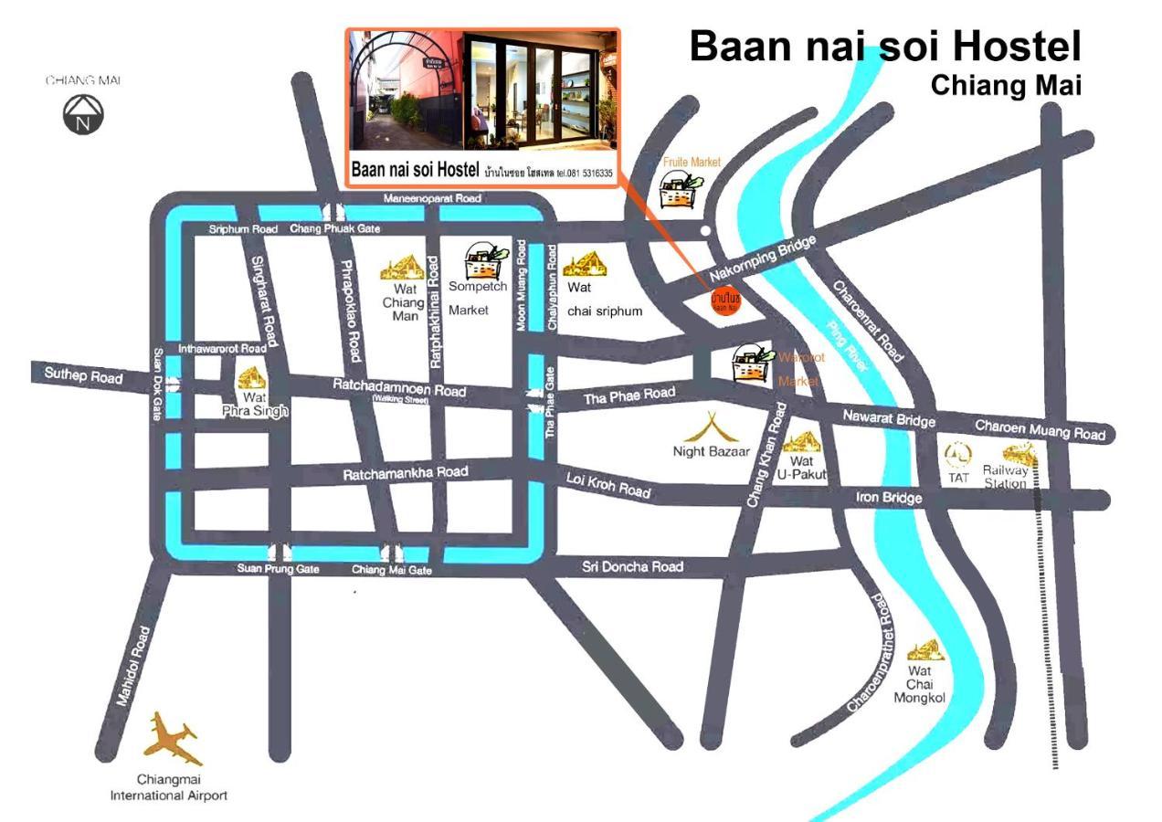 Baan Nai Soi Mini Hotel Chiang Mai Exterior foto